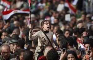 Plac Tahrir stał się międzynarodowym symbolem buntu