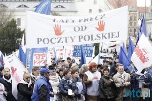 27.03.15 Opole. Antyrządowa demonstracja zwiąkowa.