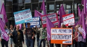 26.06.15 Partia Razem w Kielcach.