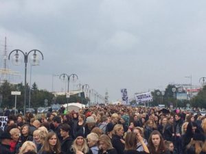 Gdynia - strajk kobiet