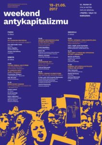 Plakat ? Weekend Antykapitalizmu 2017